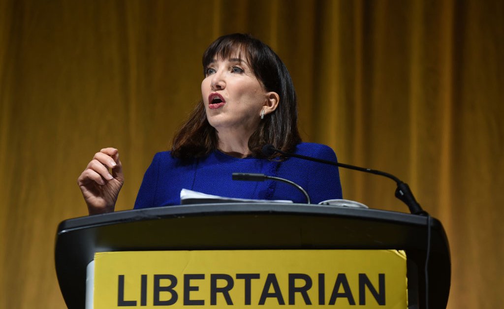 Jo Jorgensen Libertarian Blank Meme Template