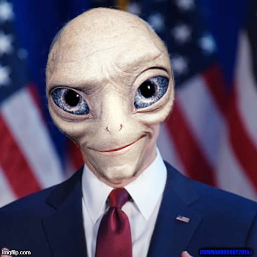 Paul alien politician Blank Meme Template