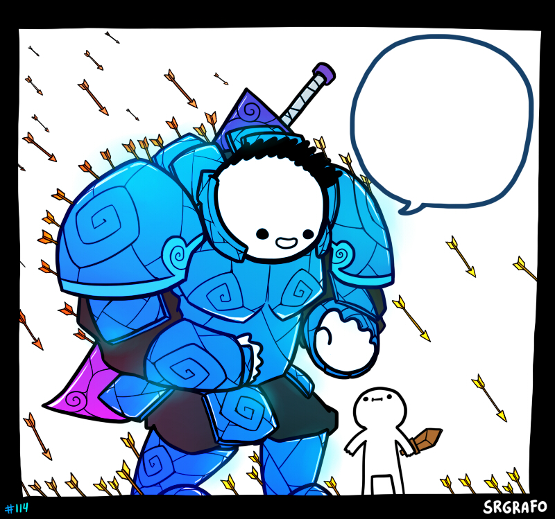 Big guy protects small guy Blank Template Imgflip