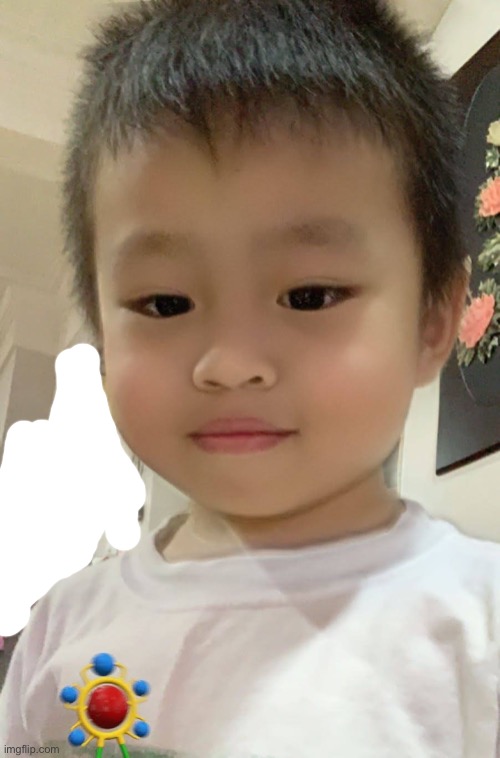 Herr is my cousin in the baby filter/ | made w/ Imgflip meme maker
