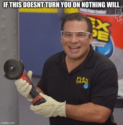 Phil Swift Flex Tape | IF THIS DOESNT TURN YOU ON NOTHING WILL | image tagged in phil swift flex tape | made w/ Imgflip meme maker
