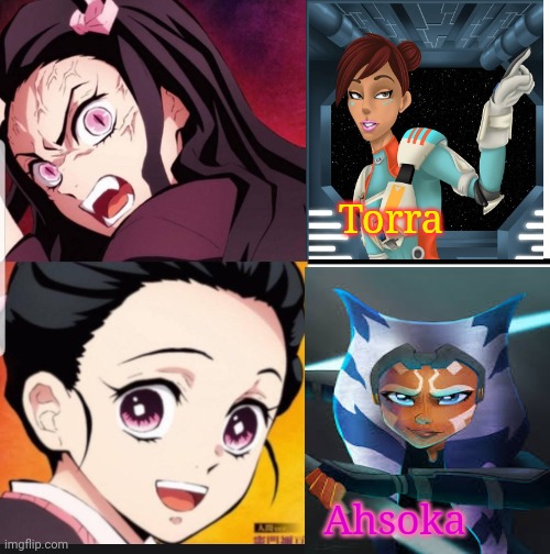 Clone wars was better! | Torra; Ahsoka | image tagged in drake meme,anime girl,clone wars,resistance,star wars,ahsoka tano | made w/ Imgflip meme maker