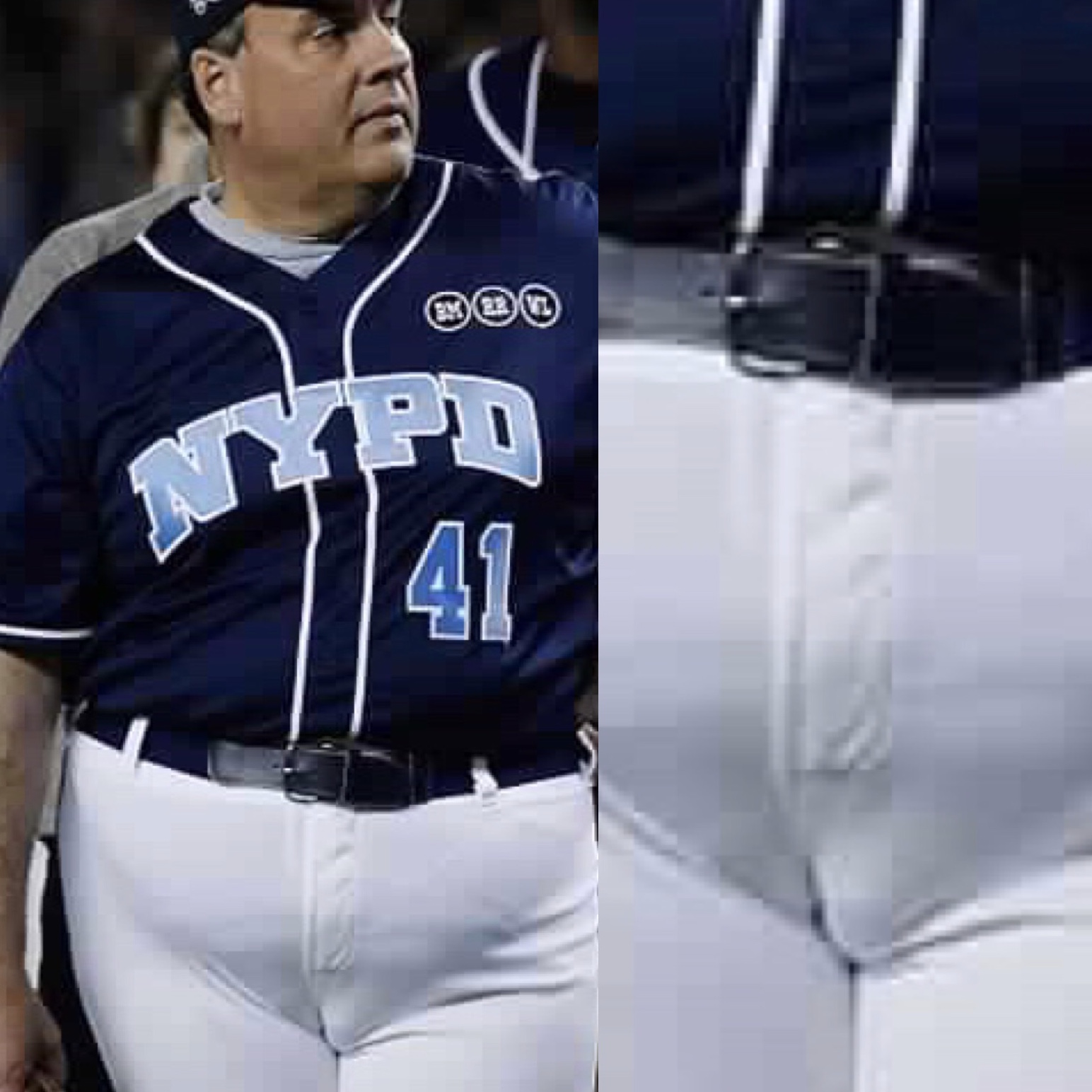 High Quality Chris Christie moose knuckle Blank Meme Template