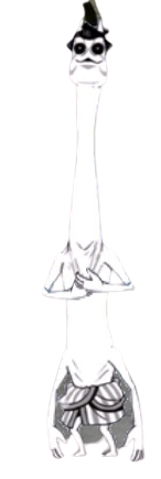 The Nekoluga with a long neck Blank Meme Template