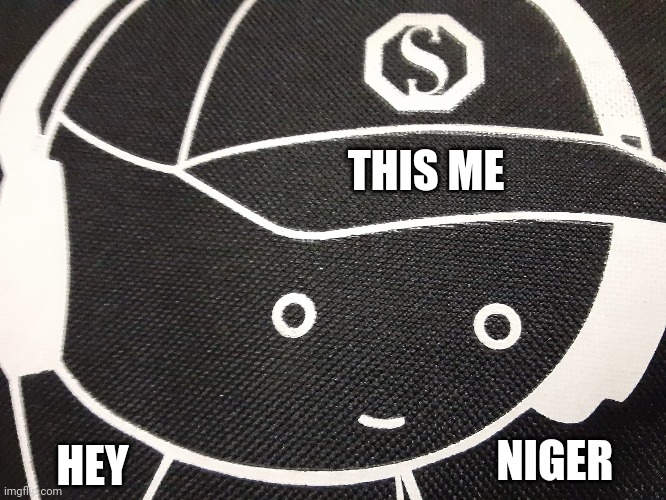 My New Gaming logo Avatar | THIS ME; NIGER; HEY | image tagged in memes | made w/ Imgflip meme maker