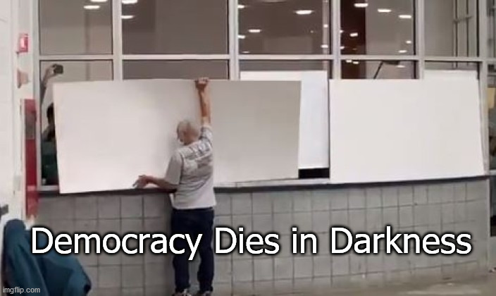Some Truths Never Change | Democracy Dies in Darkness | image tagged in detroit vote 2020,election 2020,vote stealing,democratic party | made w/ Imgflip meme maker