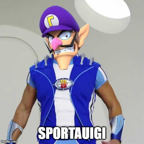 Sporty<3 | SPORTAUIGI | image tagged in memes,mario,dank | made w/ Imgflip meme maker