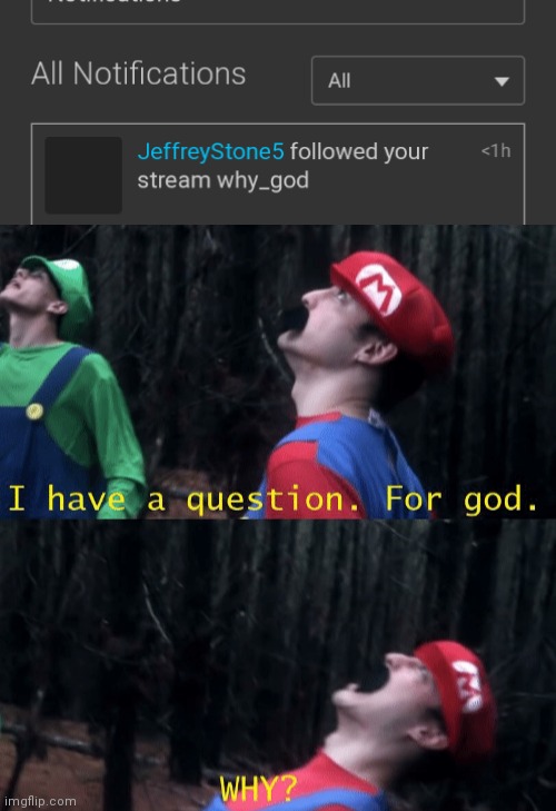 Lol | image tagged in i have a question for god why | made w/ Imgflip meme maker