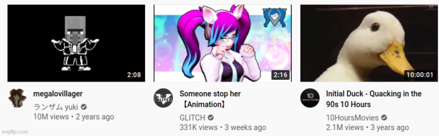 Someone stop her- | image tagged in youtube,e,nani the frick,oh wow are you actually reading these tags | made w/ Imgflip meme maker