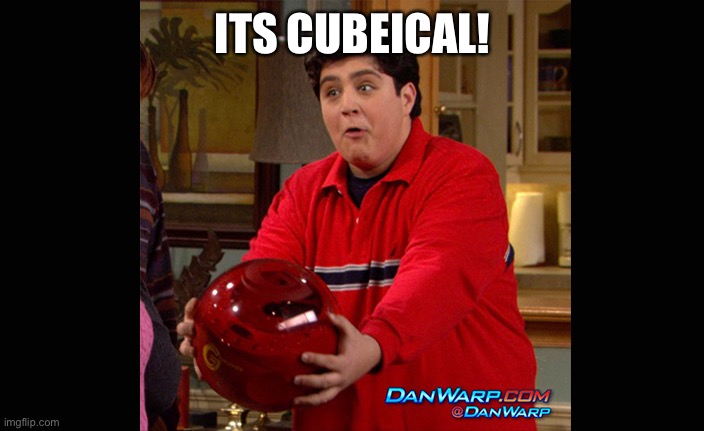 Josh Peck spherical | ITS CUBEICAL! | image tagged in josh peck spherical | made w/ Imgflip meme maker