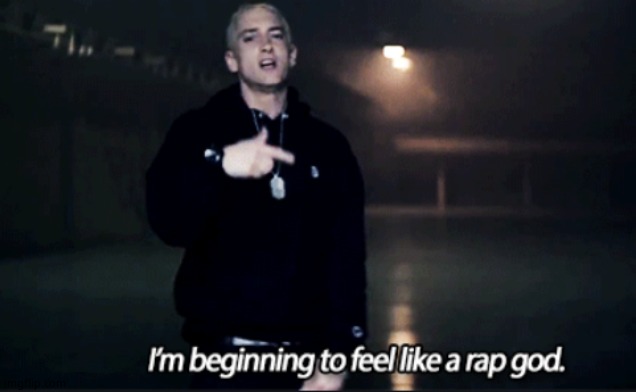 Rap god eminem | image tagged in rap god eminem | made w/ Imgflip meme maker