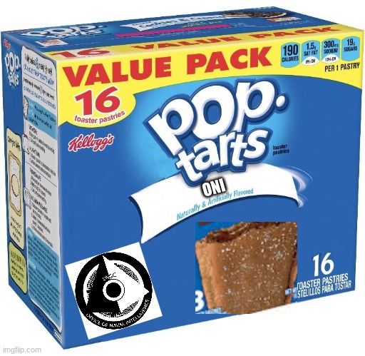 pop tarts | ONI | image tagged in pop tarts | made w/ Imgflip meme maker