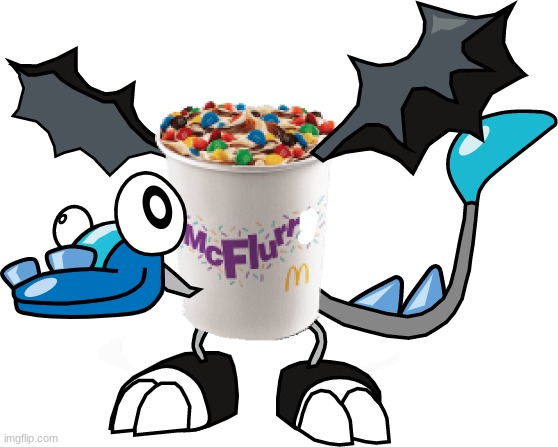 McFlurr redone in scratch.. and its still cursed! | image tagged in mcflurry,flurr,mixels,cursed image,cursed,memes | made w/ Imgflip meme maker