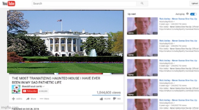 The white house from 2016-2020 | made w/ Imgflip meme maker