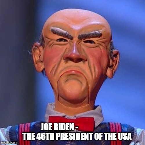 JOE BIDEN -                        THE 46TH PRESIDENT OF THE USA | image tagged in potus,joebiden | made w/ Imgflip meme maker
