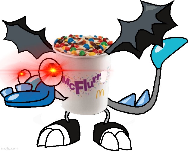 McFlurr | image tagged in mcflurr | made w/ Imgflip meme maker