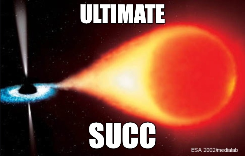Nature's Frisbee |  ULTIMATE; SUCC | image tagged in memes,disc golf,stars,dying | made w/ Imgflip meme maker
