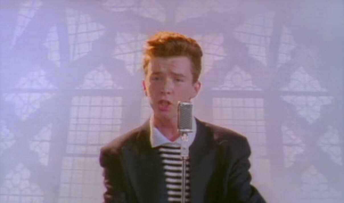 Rick Astley Blank Meme Template