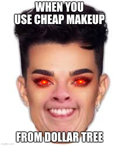 Ugly  Charles | WHEN YOU USE CHEAP MAKEUP; FROM DOLLAR TREE | image tagged in ugly charles,gay sucs | made w/ Imgflip meme maker