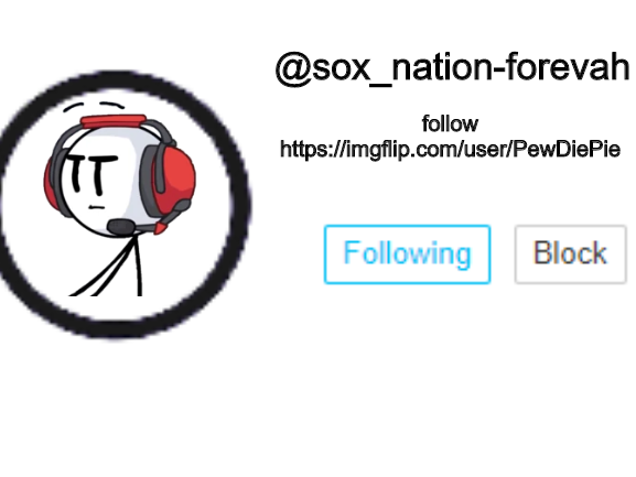 sox_nation_forevah announcement 2 Blank Meme Template