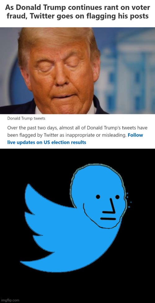 image tagged in npc twitter,memes,political humor | made w/ Imgflip meme maker