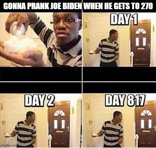 Deji | GONNA PRANK JOE BIDEN WHEN HE GETS TO 270 | image tagged in deji | made w/ Imgflip meme maker