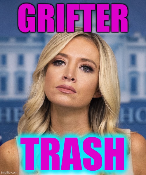 Kayleigh Mcenany | GRIFTER; TRASH | image tagged in kayleigh mcenany,grifter trash,trump 2020,voter fraud,make america great again | made w/ Imgflip meme maker