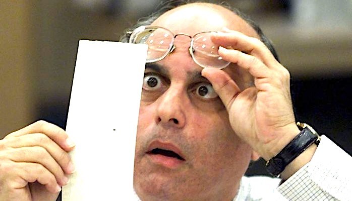 High Quality Hanging Chad Blank Meme Template