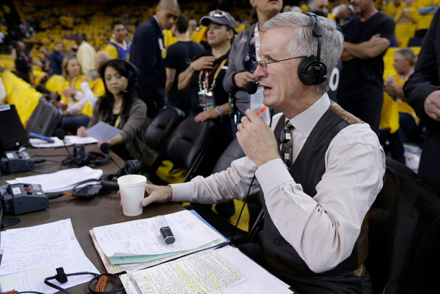 Mike Breen on the call Blank Meme Template