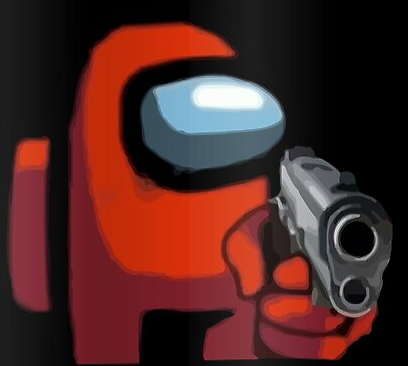 Red holding a pistol Blank Meme Template