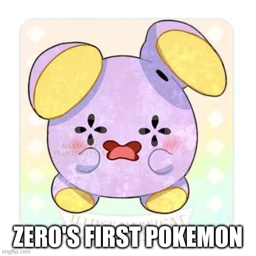 ZERO'S FIRST POKEMON | made w/ Imgflip meme maker