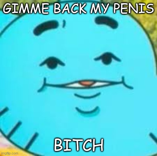 i have lost penis privlige | GIMME BACK MY PENIS; BITCH | image tagged in i have lost penis privlige | made w/ Imgflip meme maker