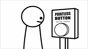 asdf -pointless button Blank Meme Template