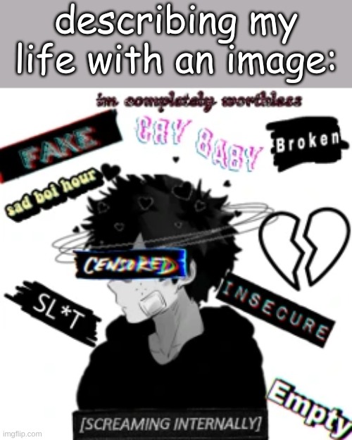 describing my life with an image: | made w/ Imgflip meme maker