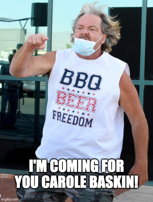 BBQ BEER FREEDOM | I'M COMING FOR YOU CAROLE BASKIN! | image tagged in joe exotic,bbqbeerfreedom,tiger king,bbq beer freedom,carole baskin | made w/ Imgflip meme maker