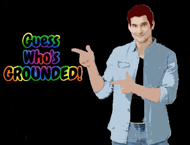 Guess Who's GROUNDED! Blank Meme Template