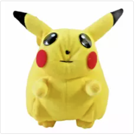 Old Pikachu plush Blank Meme Template