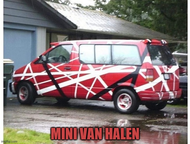 Mini Van Halen | MINI VAN HALEN | image tagged in mini van halen meme,funny cat memes | made w/ Imgflip meme maker