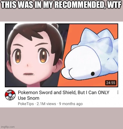 THIS WAS IN MY RECOMMENDED, WTF | made w/ Imgflip meme maker