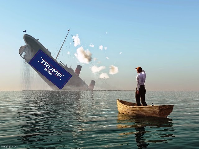 Sinking Ship | image tagged in sinking ship | made w/ Imgflip meme maker