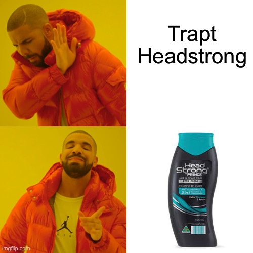 Aldi Good Different | Trapt Headstrong | image tagged in memes,drake hotline bling | made w/ Imgflip meme maker