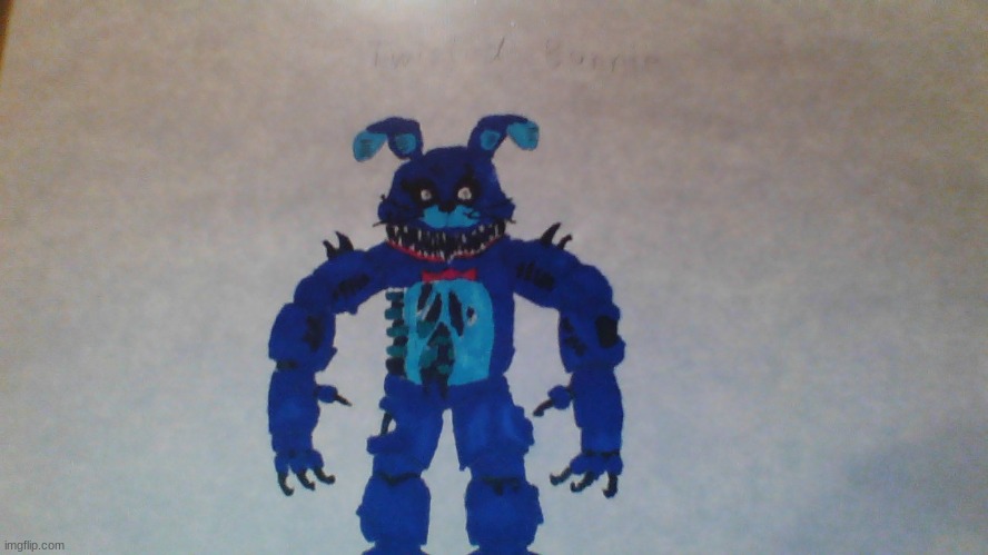 twisted bonnie fnaf | made w/ Imgflip meme maker