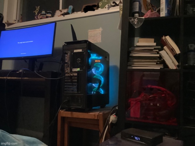 Don’t wanna flex but, I that’s my new computer tower because the old one was about 10 years old | image tagged in computer,tower | made w/ Imgflip meme maker