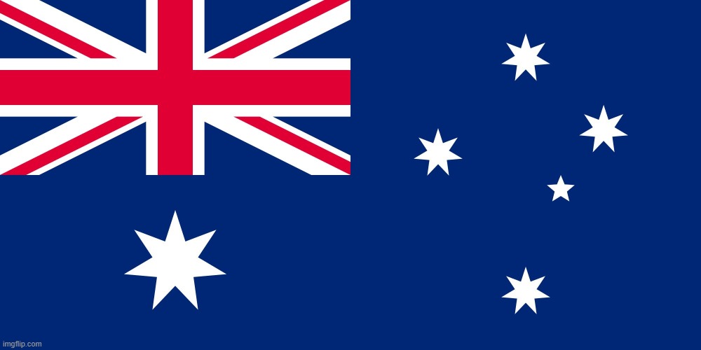 Australian Flag | image tagged in australian flag | made w/ Imgflip meme maker