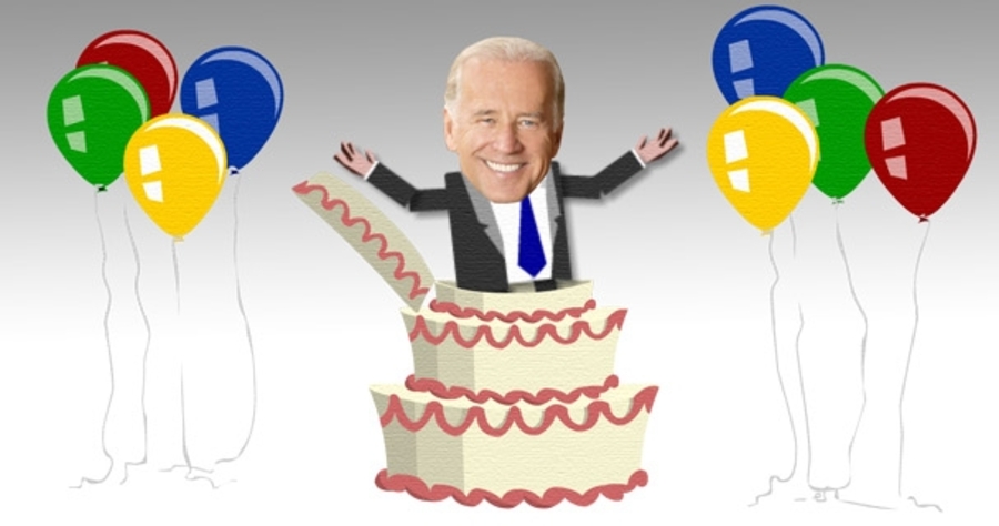 Birthday Biden Blank Meme Template