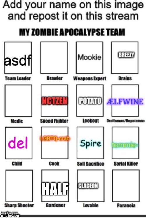 HALF | made w/ Imgflip meme maker