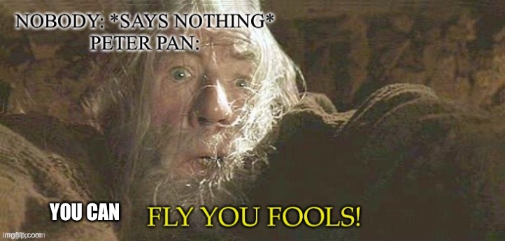 All wizards, except one, grow up | YOU CAN | image tagged in confused gandalf | made w/ Imgflip meme maker