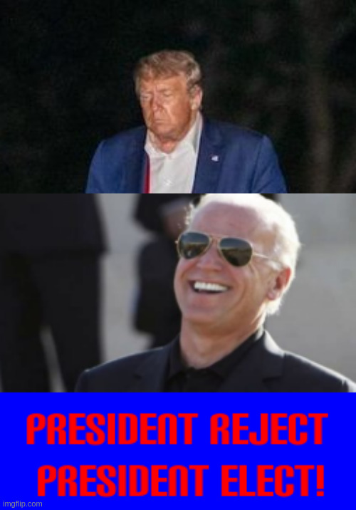 Trump loses | image tagged in joe biden | made w/ Imgflip meme maker