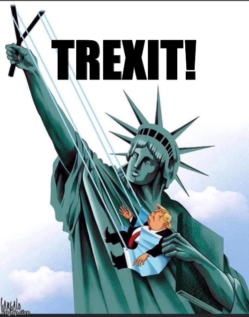 TREXIT | TREXIT! | image tagged in donald trump approves,donald trump | made w/ Imgflip meme maker