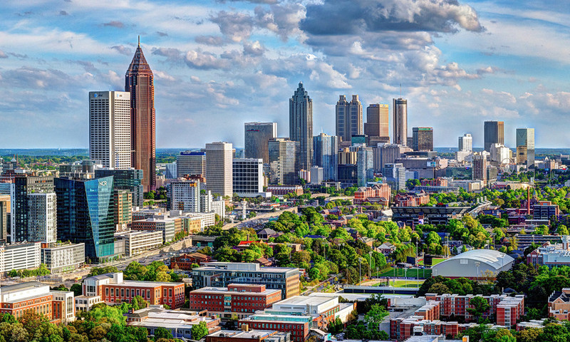 Atlanta Skyline Blank Meme Template